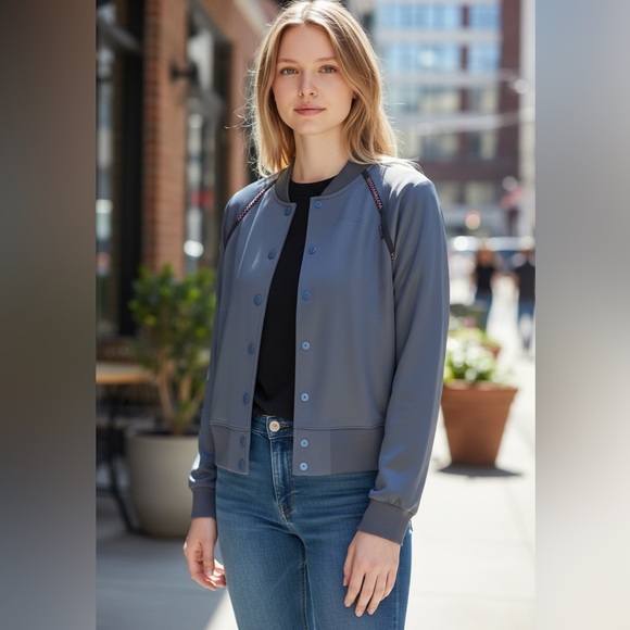 G-Star Jackets & Blazers - G-Star Dark Blue Bomber‎ Jacket fits to LG.